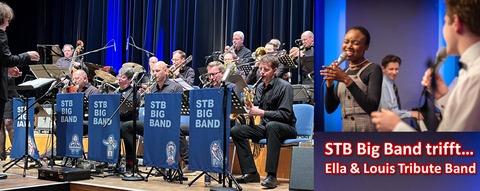 STB Big Band trifft... Ella & Louis Tribute Band - Kraftvolle Big Band mit berhmtem Vocal Duo - Sindelfingen - 14.11.2025 20:00