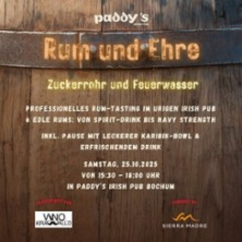 Rum und Ehre - BOCHUM - 25.10.2025 15:30