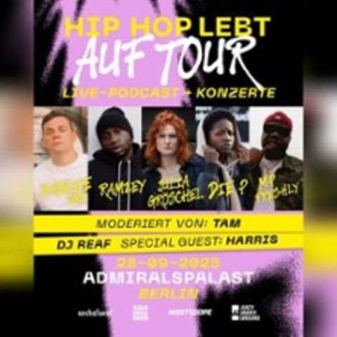 Hip Hop lebt - Berlin - 28.09.2025 20:00