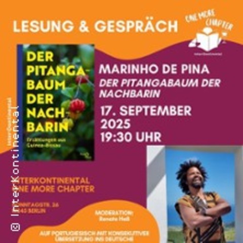 Lesung und Gesprch mit Marinho de Pina - BERLIN - 17.09.2025 19:30