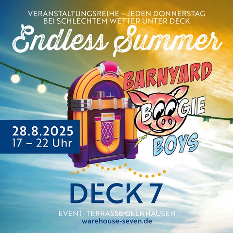 Endless Summer meets Barnyard Boogie Boys - After Work mit Livemusik - Gelnhausen - 28.08.2025 18:30