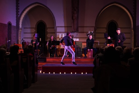 Rubin de la Ana I Fernando Galn - Flamenco puro arte: El duende - Flamenco fusin variacin para guitarra flamenca, cante, chelo y piano - Berlin - 05.11.2025 19:00