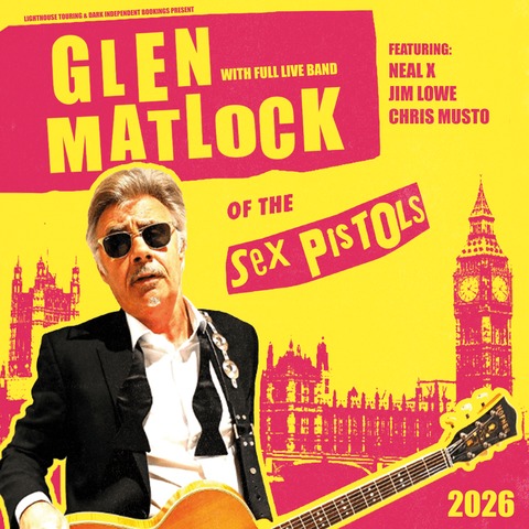 GLEN MATLOCK & Band - Live 2026 - Dortmund - 22.02.2026 20:00