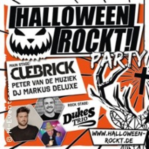 Halloween Rockt! Party / Lineup u.a. Cuebrick, Peter van de Muziek, DJ Markus Del - BOROD - 31.10.2025 20:00
