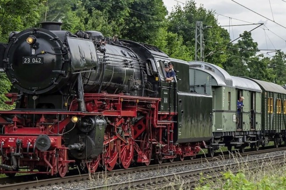 Am Wochenende findet das historische Bahnhofsfest als Zeitreise in Seebrugg statt - Badische Zeitung TICKET
