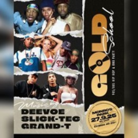 Gold school Vol.2 | Hip Hop & RnB Party - GTTINGEN - 27.09.2025 23:00