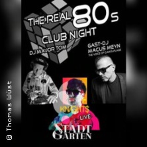 Real 80s Club Night - Special Guests: DJ Marcus Meyn & Live Act KNIGHT$ - Erfurt - 24.01.2026 21:00