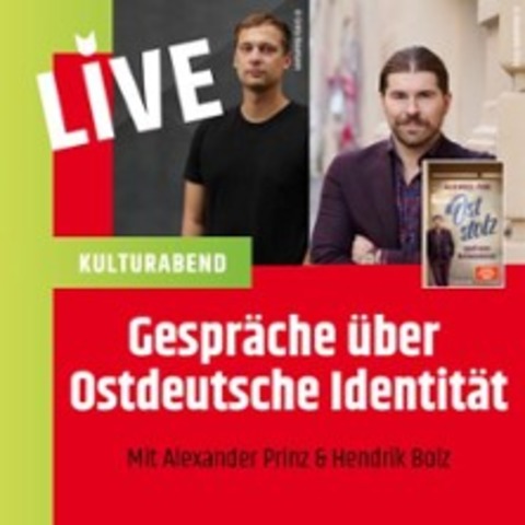 Kulturabend mit Alexander Prinz - BERLIN - 01.09.2025 19:00