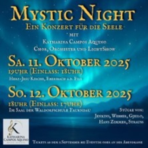 Mystic Night - Ein Konzert fr die Seele - Gppingen - 12.10.2025 18:00