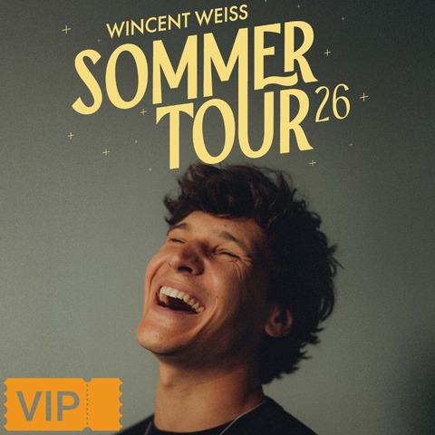Wincent Weiss - VIP Ticket - Sommertour 2026 - Ulm - 26.06.2026 19:00