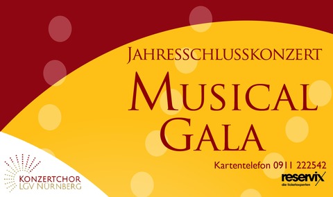 Jahreschlusskonzert - Musical-Gala - Nrnberg - 30.12.2025 19:00