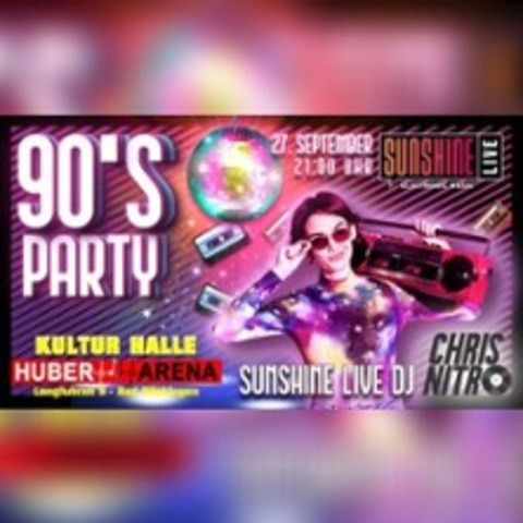 90er Party - Bad Sckingen - 27.09.2025 21:00