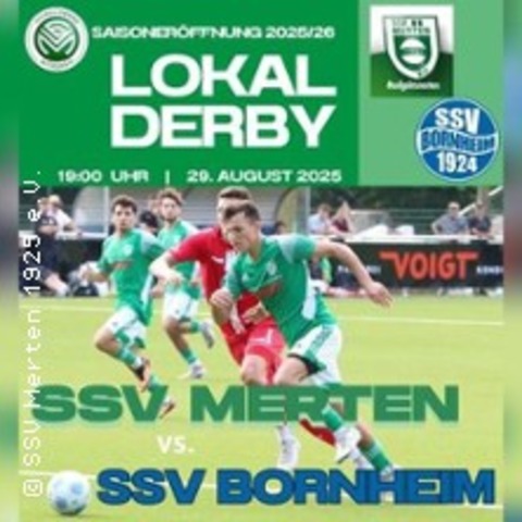 SSV Merten vs. SSV Bornheim | Lokalderby im Vorgebirge - BORNHEIM MERTEN - 29.08.2025 19:00