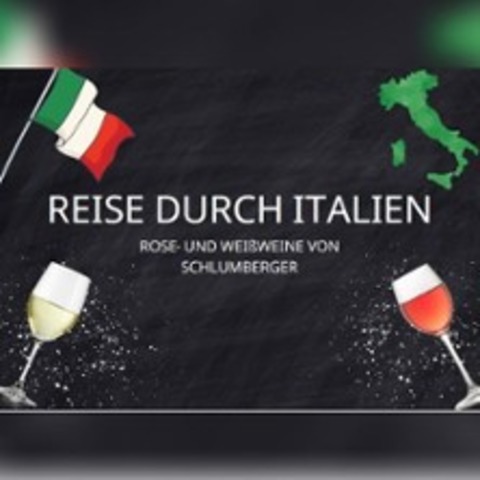 Weinreise durch Italien | Rose- und Weiweine aus Italien mit Schlumberger - STADE - 27.08.2025 18:30