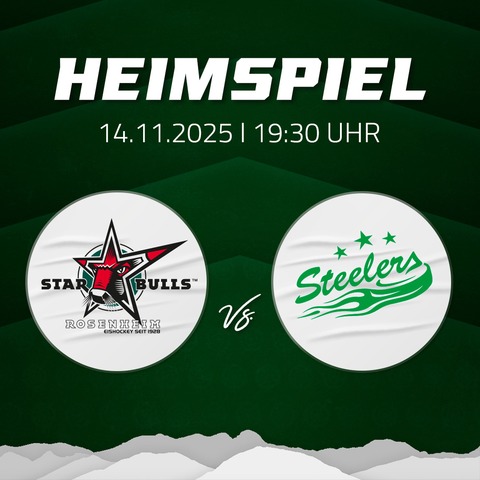Starbulls Rosenheim - Bietigheim Steelers - Rosenheim - 14.11.2025 19:30
