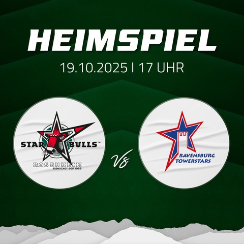 Starbulls Rosenheim - Ravensburg Towerstars - Rosenheim - 19.10.2025 17:00