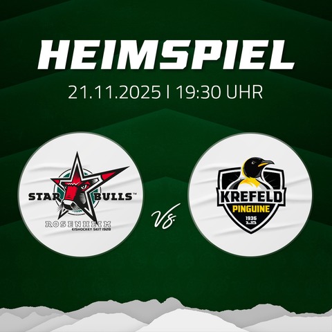 Starbulls Rosenheim - Krefeld Pinguine - Rosenheim - 21.11.2025 19:30