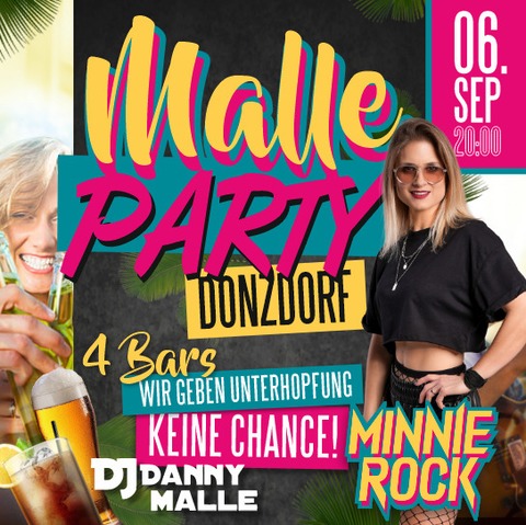 Malle Party Donzdorf - H7 Party Tour 2025 - Donzdorf - 06.09.2025 20:00