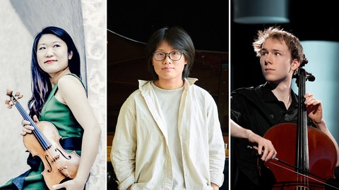 Tianwa Yang (Violine), Lionel Martin (Violoncello) und Magdalene Ho (Klavier) - Ettlingen - 01.02.2026 18:00