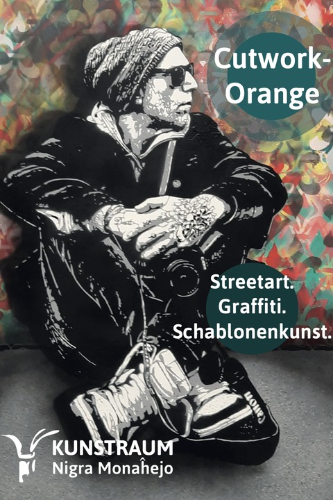 Vernissage Cutwork Orange - 'Streetart. Graffiti. Schablonenkunst.' - Freiburg - 29.08.2025 18:00