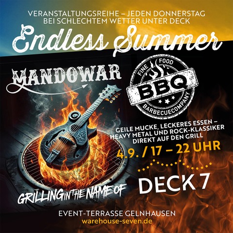 Endless Summer meets Mandowar - After Work Party auf der Dachterrasse - Gelnhausen - 04.09.2025 18:30