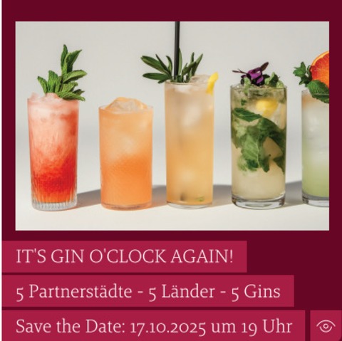IT'S GIN O'CLOCK AGAIN - Ettlingen - 17.10.2025 19:00