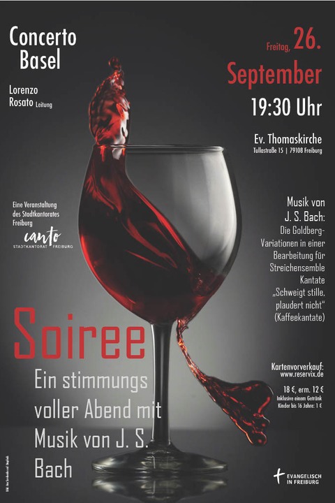 Soiree - Ein stimmungsvoller Abend mit Kirchen-Musik - Freiburg - 26.09.2025 19:30