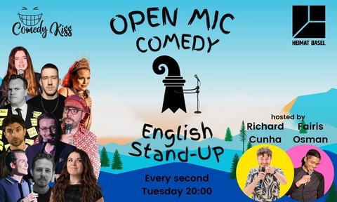 Tuesday Comedy Kiss Open Mic - Basel - 02.09.2025 20:00