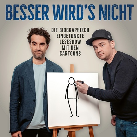 Oliver Wnuk & kriegundfreitag - &#8222;Besser wirds nicht - Eine Leseshow bers Stolpern, Staunen und Sich-Zusammenreien&#8220; - Hannover - 30.01.2026 20:00