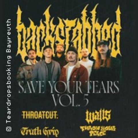 Save Your Tears Vol.5 - Bayreuth - 10.10.2025 19:00