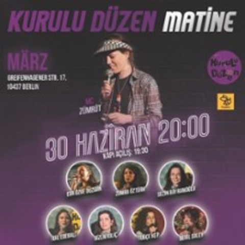 Matine - Kadinlar Gn zel - BERLIN - 08.03.2026 17:00