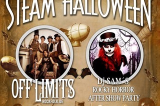 Steampunk-Halloween - mit Off Limits und Dj Sams Rocky Horror After Show Party