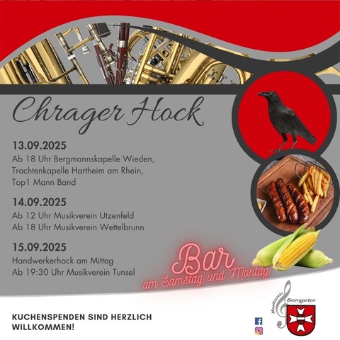 Chragerhock 2025 - Hartheim - 13.09.2025 18:00