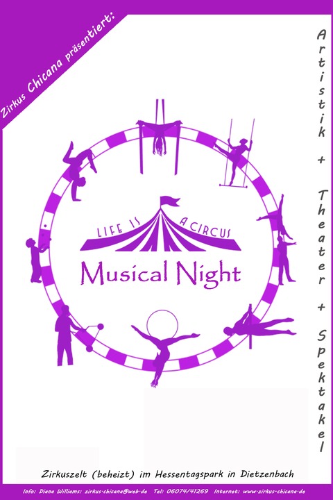Zirkus Chicana - Musical Nights - Premiere - Dietzenbach - 25.09.2025 19:30