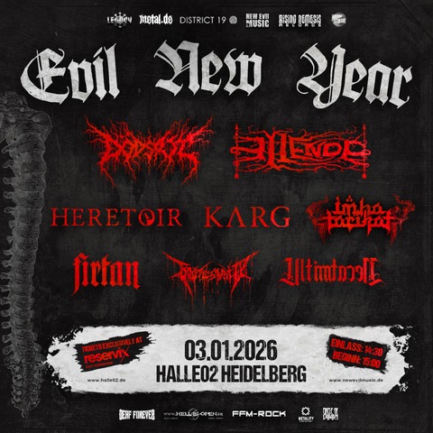Evil New Year Festival 2026 - Heidelberg - 03.01.2026 15:00