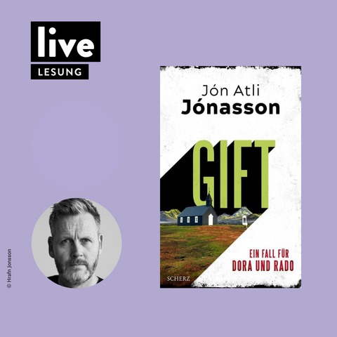 LESUNG: Jn Atli Jnasson - Gift - Berlin - 27.10.2025 20:15