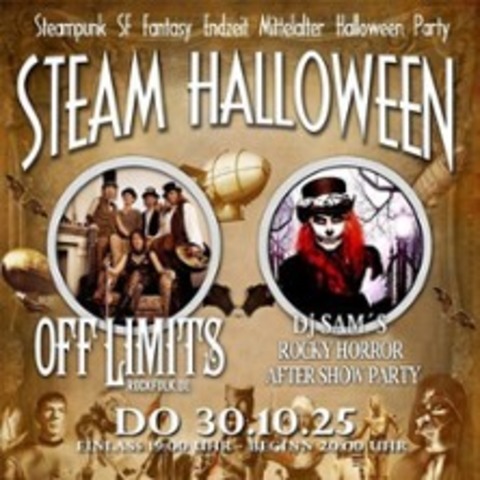 Steampunk Halloween - Oldenburg - 30.10.2025 20:00