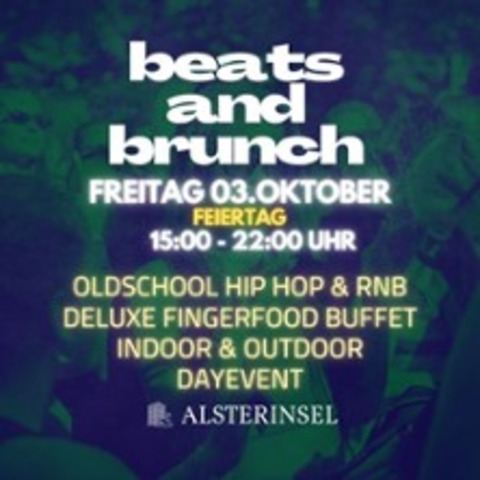 Beats and Brunch @ Alsterinsel Hamburg - HAMBURG - 03.10.2025 15:00