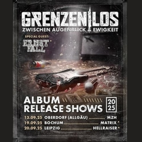 Grenzenlos - Zwischen Augenblick & Ewigkeit - Release Tour - Bochum - 19.09.2025 20:00
