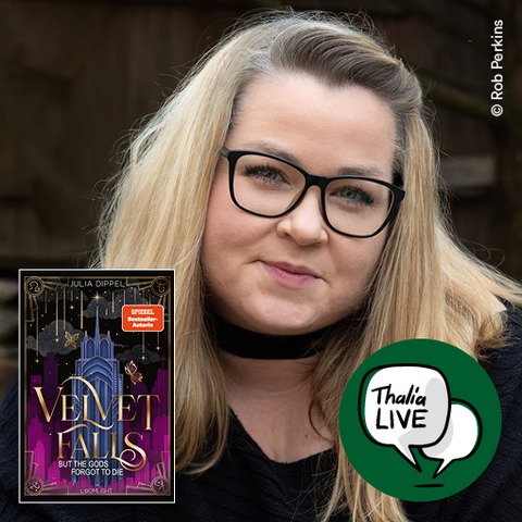 Lesung: Julia Dippel liest aus &#8222;Velvet Falls, but the Gods forgot to die&#8220; - Flensburg - 07.11.2025 19:30