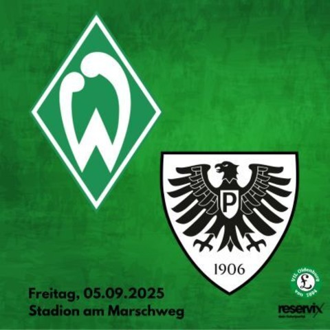 SV Werder Bremen - SC Preuen Mnster - Oldenburg - 05.09.2025 16:30