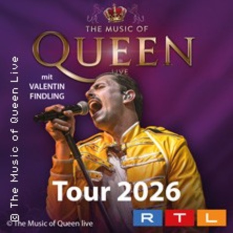 The Music Of Queen - Live - Tour 2026 - Mainz - 08.03.2026 20:00
