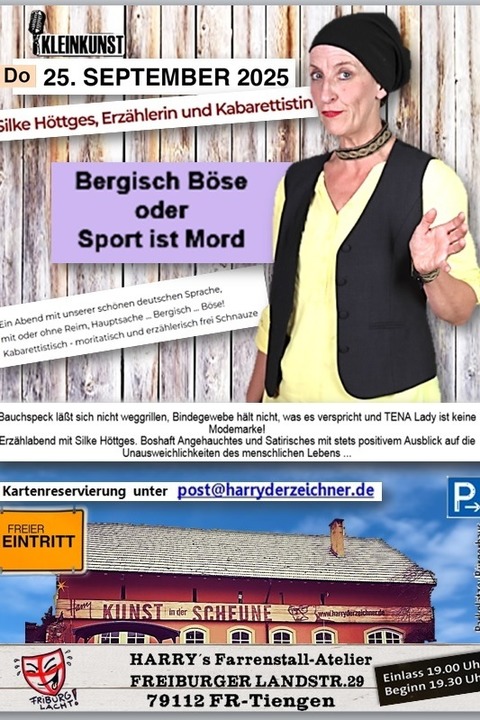 Kleinkunst Comedy - Freiburg - 25.09.2025 19:30