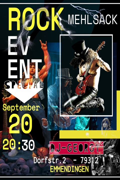 MEHLSACK ROCKT mit DJ-GEORGY - Emmendingen - 20.09.2025 20:30