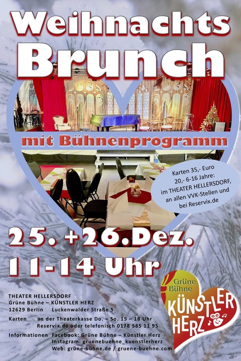 Weihnachtsbrunch - Berlin - 26.12.2025 11:00