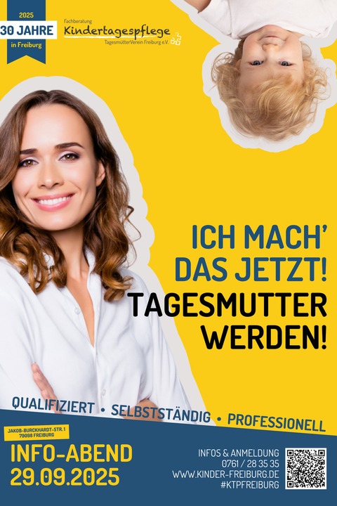 Kindertagespflege - Freiburg - 29.09.2025 19:00