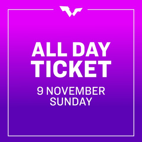 All Day Ticket | Sun. 9 NOV | Semifinals & Finals | 6 Matches - Frankfurt am Main - 09.11.2025 12:00 All Day Ticket | Sun. 9 NOV | Semifinals & Finals | 6 Matches - Frankfurt am Main - 09.11.2025 12:00