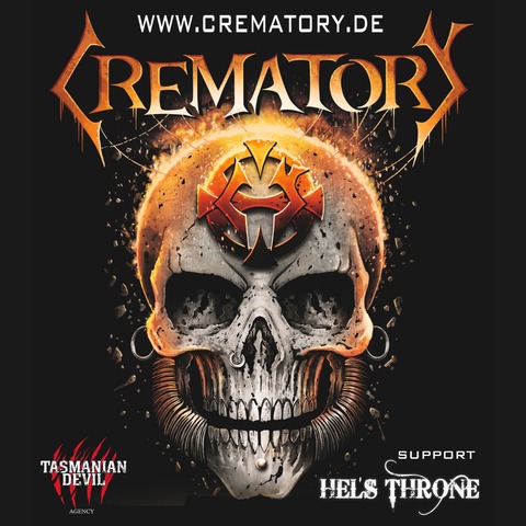 CREMATORY - DESTINATION TOUR 2026 - Potsdam - 17.05.2026 20:00