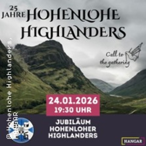 Hohenloher Highlanders Pipes & Drums - Crailsheim - 24.01.2026 19:30