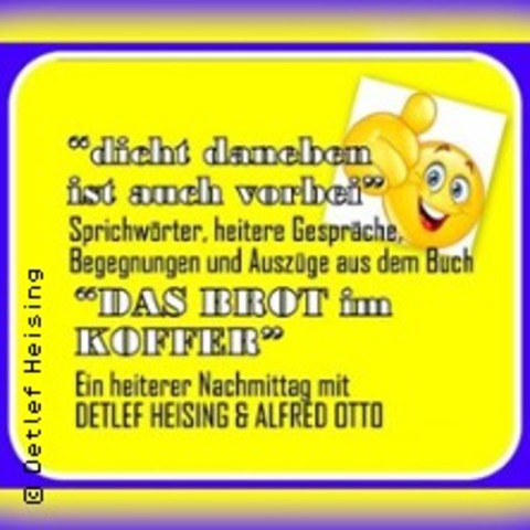 Dicht Daneben ist auch vorbei - Detlef Heising und Alfred Otto - BERLIN - 21.09.2025 16:00